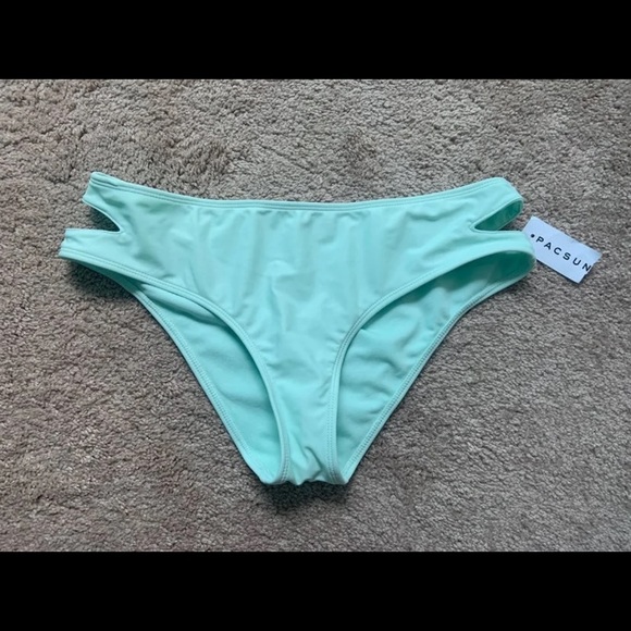 Aqua bikini bottoms - Picture 1 of 3
